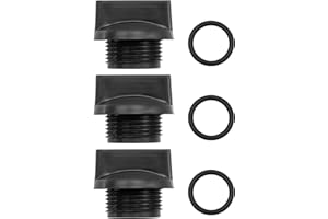 3Pcs 63405 Water Drain Thread Plug and Seal with O-Ring Fit for Honda 2" 3" 4" Pump Harbor Freight Predator 2 Inch 3 Inch Pum