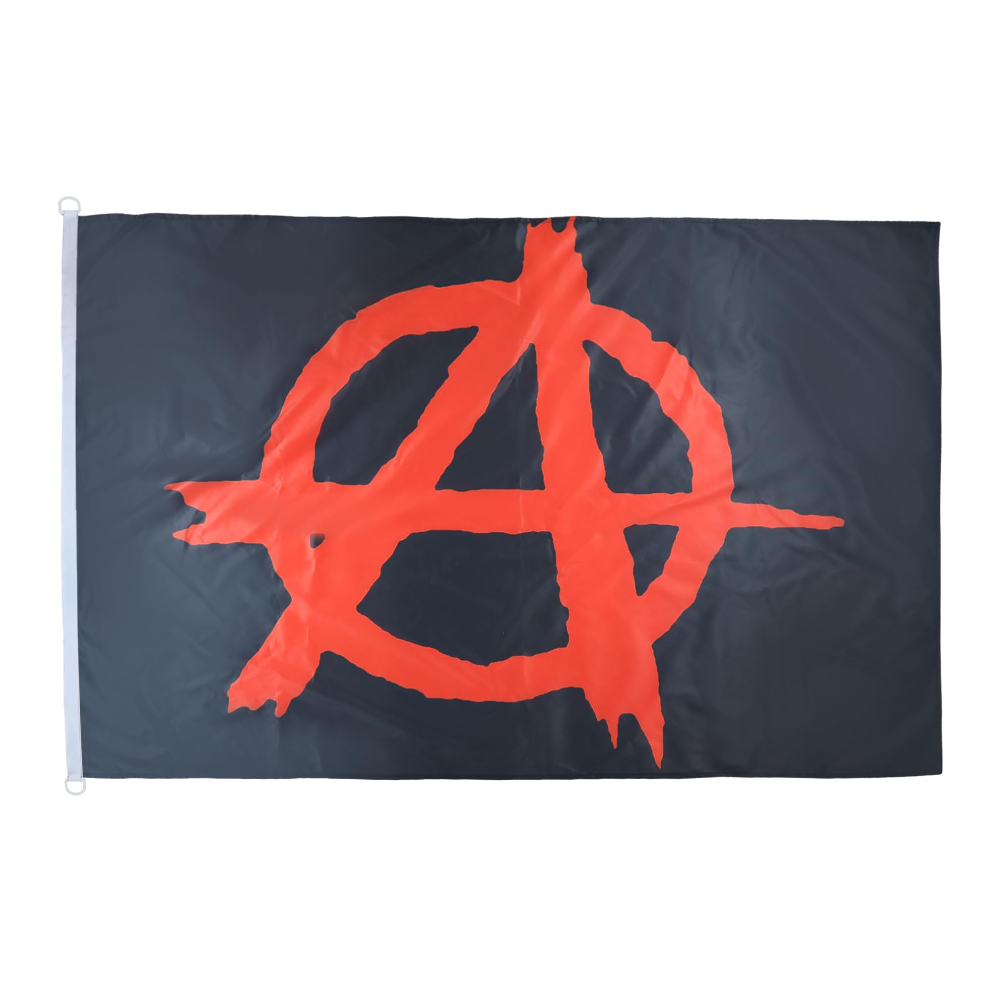 AZ FLAG - Anarchy Black and red Flag - 3x5 Ft - For Outdoor - Arnachism Movement Banner Knitted Polyester with Two Plastic Rings - Fade Resistant - Vivid Colors - 3' x 5' Feet - 150x90 Cm