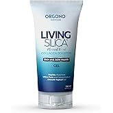 ORGONO LIVING SILICA Mineral-Based Collagen Booster Gel | Topical Use &amp; Dermal Absorption | Clinically Proven | Supports Skin &amp; Joint Health | Promotes Hydration &amp; Collagen Regeneration | 150mL