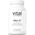 Vital Nutrients Aller-C | Vegan Respiratory and Sinus Function Support*| Isoquercitrin, Bromelain, Bioflavonoids, & Vitamin C | Gluten, Dairy, Soy Free Supplement | 100 Capsules