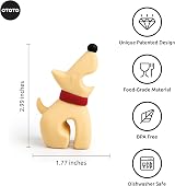 OTOTO Buddy Dog Kitchen Spoon Holder - Silicone Ladle Rest view 2