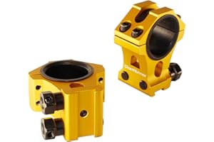 WestHunter Industrial Grade Precision Scope Rings, 1 Inch 30 mm Tactical 6061 T6 Dovetail Scope Mount | 36 mm Center Height