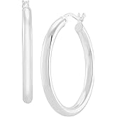Silpada 'Ringmaster' Hoop Earrings in Sterling Silver