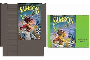 Little Samson (NES Compatible) - Reproduction Video Game Cartridge with Manual