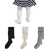 cream cable knit tights baby