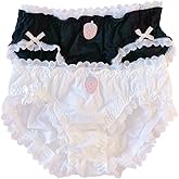 Joyralcos Japanese Stawberry Print Bikini Panties 2 Pack Briefs Cosplay Anime Underwear