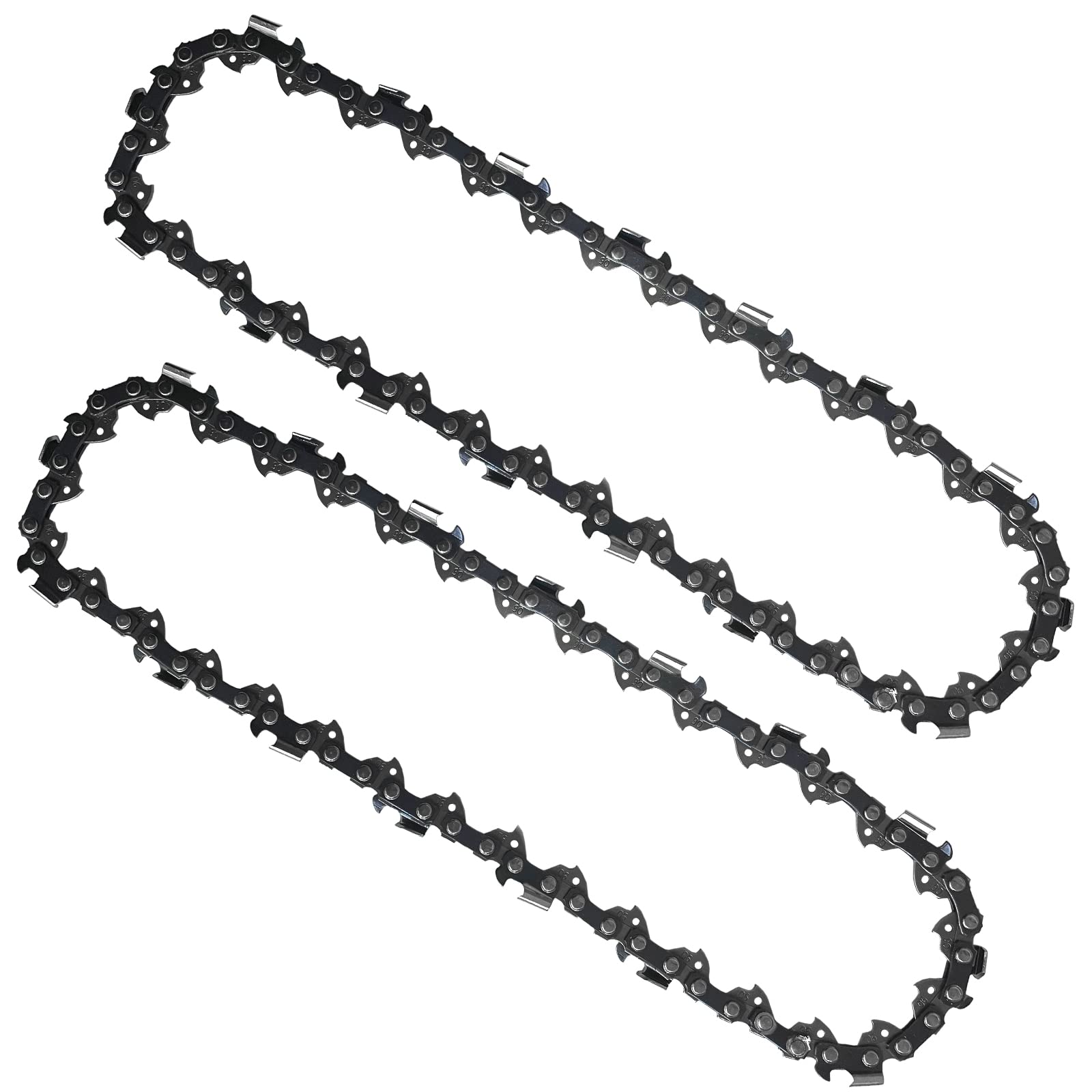 Opuladuo 2X 8 Inch (20 cm) Pole Saw Chain for RYOBI ONE+ OPP1820 / RPP182020, Replacement Chain Saw Chains for Ryobi RY18CS20A-0 / P5452BTL