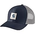 Carhartt Men's Rugged Flex Twill Mesh-Back Logo Patch Cap