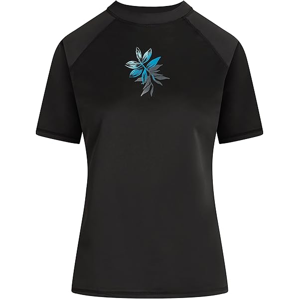Rash Guard Femme DaKine Flow SS – Noir – Taille M – Neuf Avec étiquettes (cover-up Plage)