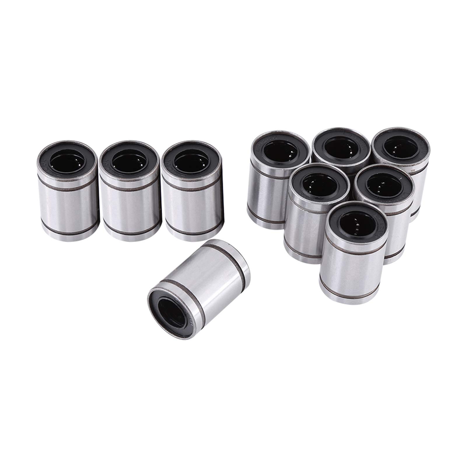 10pcs 12mm LM12UU Linear Motion Ball Bearing Bushing for 12mm Rod 3D Printer CNC Parts