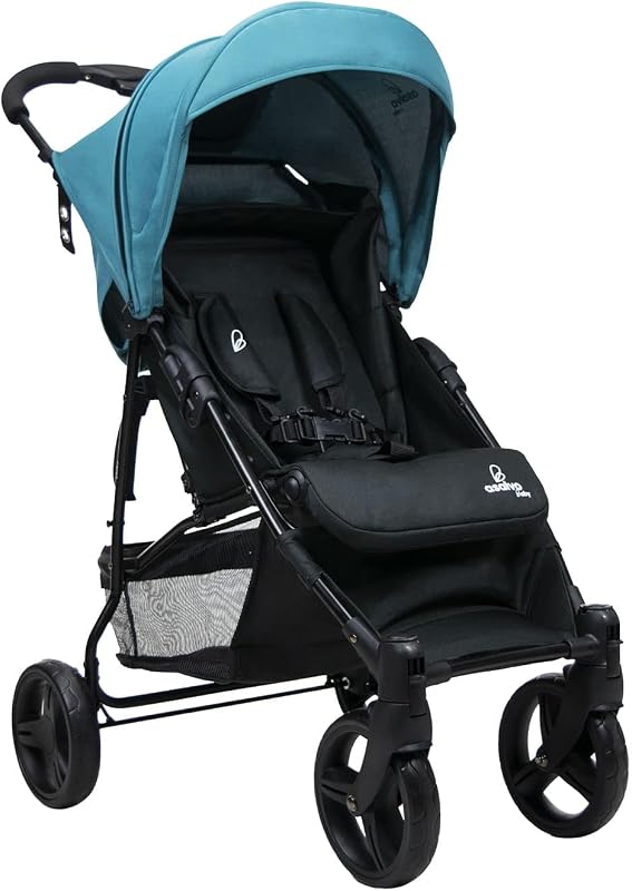 CADIZ Ultralight Stroller, reclinável, dossel SPF50+, arnês de 5 pontos, dos 6 meses aos 17 kg, cor petróleo
