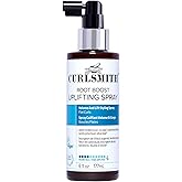 CURLSMITH Root Boost Uplifting Spray - Root lifting Spray for Curly Hair, Lightweight Curl Volumizer, For all Curl Types, For Flat Dull Curls, Vegan & Cruelty Free (6 oz)