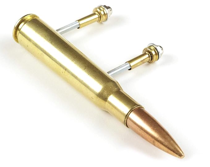 Shotgun Shell Drawer Cabinet Pull Knob 12 Guage Gun Hunting Decor