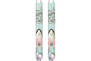 Pardick Refrigerator Door Handle Covers Set of 2 Easter Wood Bunny Egg Washable Fridge Dishwasher Mocrowave Oven Door Decor Protector Handle Cover Keep Your Kitchen Appliance Clean