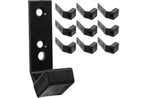 Mipcase 10pcs Heavy Duty Barbell Hooks Plastic j Hooks Squat Rack Attachment Gym Equipment Storage Mount for Home and Commerc