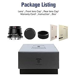 TTArtisan 35mm F1.4 APS-C Manual Focus Lens for