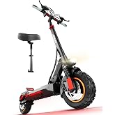 AONIU M4 Electric Scooter for Adults with Seat Off Road Escooter Fast 28mph E Scooter Long Range 31-40Miles 300 Lbs+ Heavy Duty Electric Scooters All Terrain Foldable for Teens Commuting.