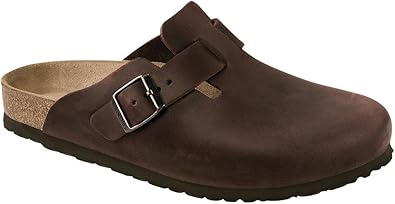 birkenstock unisex boston soft footbed leather clog