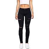 Women's High Waisted Jeans for Women Ripped Skinny Stretch Jeans Distressed Butt Lifting Denim Pants