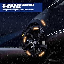 20PCS Reflective Car Wheel Decorative Stripe