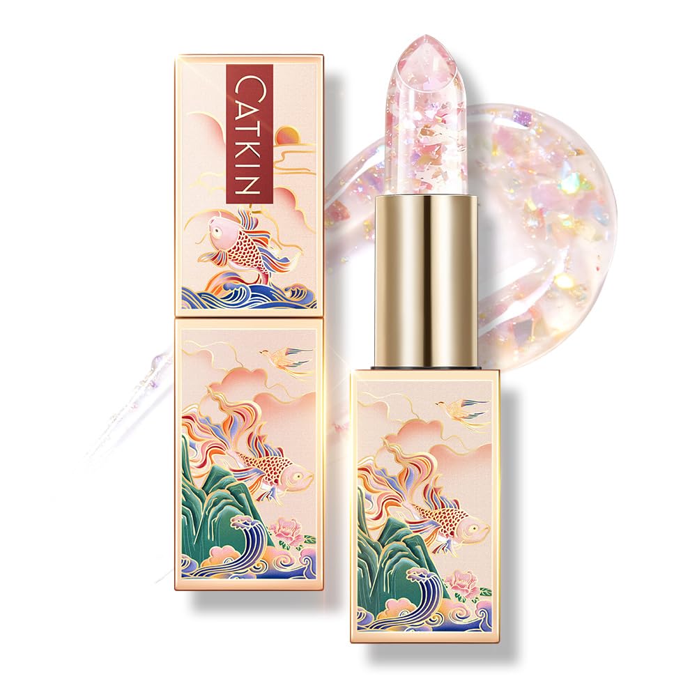 CATKIN Moonlight Lip Balm, Colour Changing Lipstick, Natural Hydrating Tinted Lip Balm, Chapstick Lip Balms with Vitamin E for 8h Moisture for Dry Cracked Lips, 3.5g — image 1