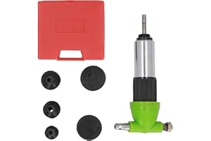 Valve Lapping Grinding Tool Kit, Universal Stainless Steel Air Operated Seat Engine Valve Seat Lapping Tool Attachment with R