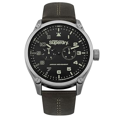 Superdry Aviator Sonar Quartz Watch Green Leather Nigeria Ubuy