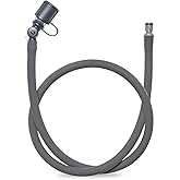 HydraPak HydraFusion Tube Insulated Hydration Drink Tube (1/4" Diameter) | Quick Release, High Flow, Self-Sealing, Dust Cover, 36-Inch Insulated Drink Tube Replacement, for Hydration Reservoirs