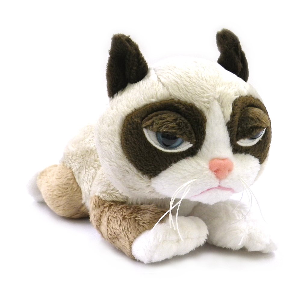 Ripple Junction Grumpy Cat Plush Doll Stuffed Animal Sonstige