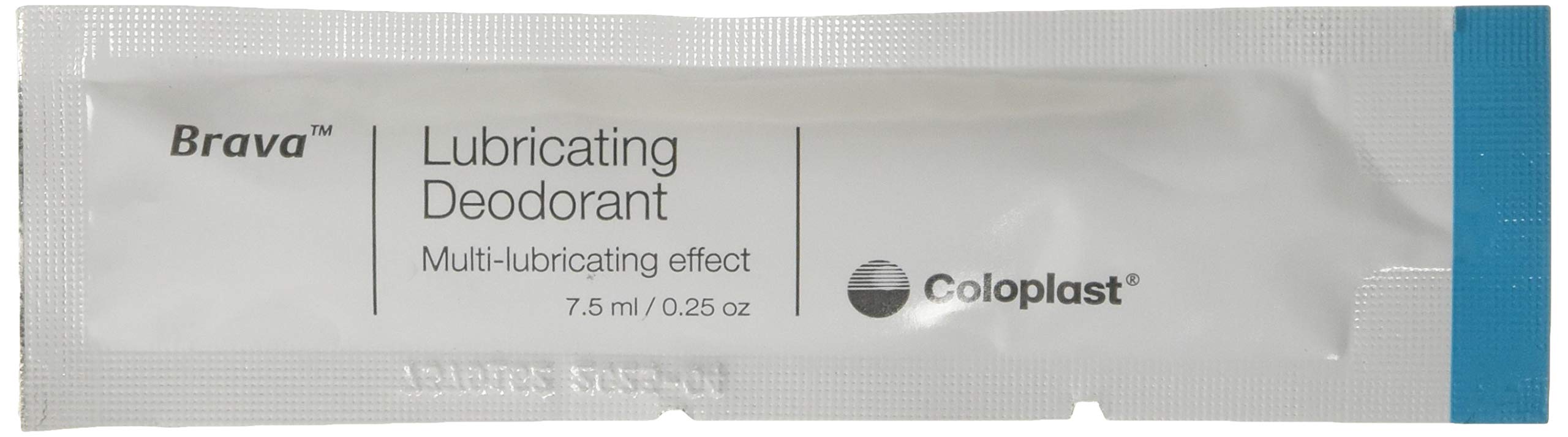 Brava Lubricating Deodorant Sachets, Pack of 20