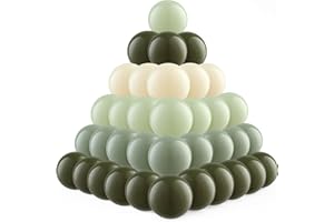 FHRILEK Ball Pit Balls, Safe Non-Toxic BPA-Free Crush-Proof Plastic Balls for Toddlers, Gift for Kids Birthday & Christmas, for Indoor Playpens, Party Decorations & Amusement Activities