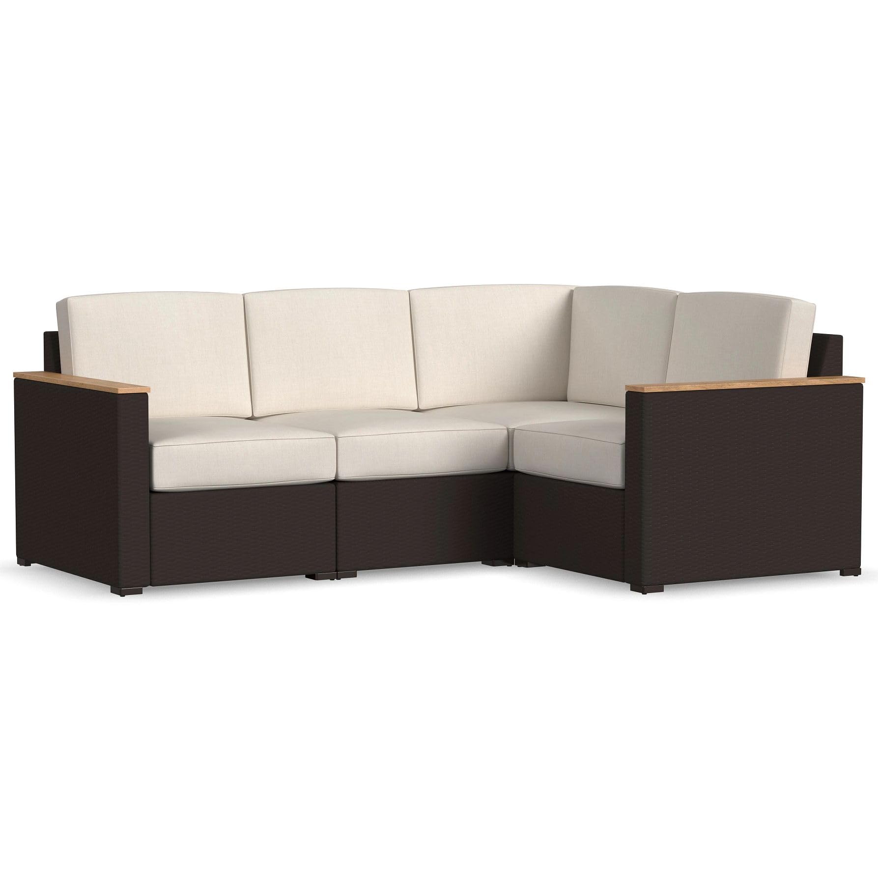 Photo 1 of Homestyles 6800-40 4-Seat Sectional, Beige/Brown