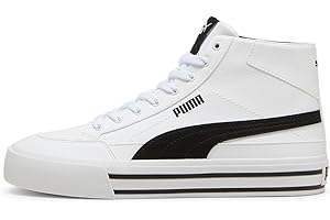 Puma Mens Court Classic Vulc Mid Sneaker