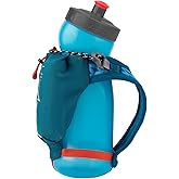 Ultraspire Iso Pocket 3.0 Handheld Water Bottle (Emerald Blue, 20 oz)
