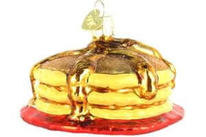 Old World Christmas Ornaments: Short Stack Glass Blown Ornaments for Christmas Tree (32168)