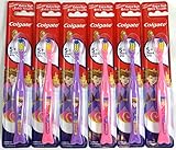 Colgate Childrens Extra Soft Toothbrush, Princess (Pack of 6)