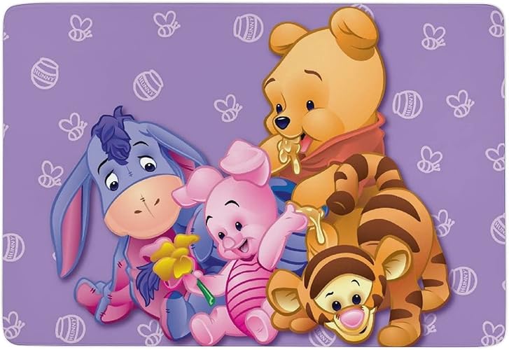 Catroon Winnie Pooh Korallen Samt Weich Modern Flauschig Hochwertig