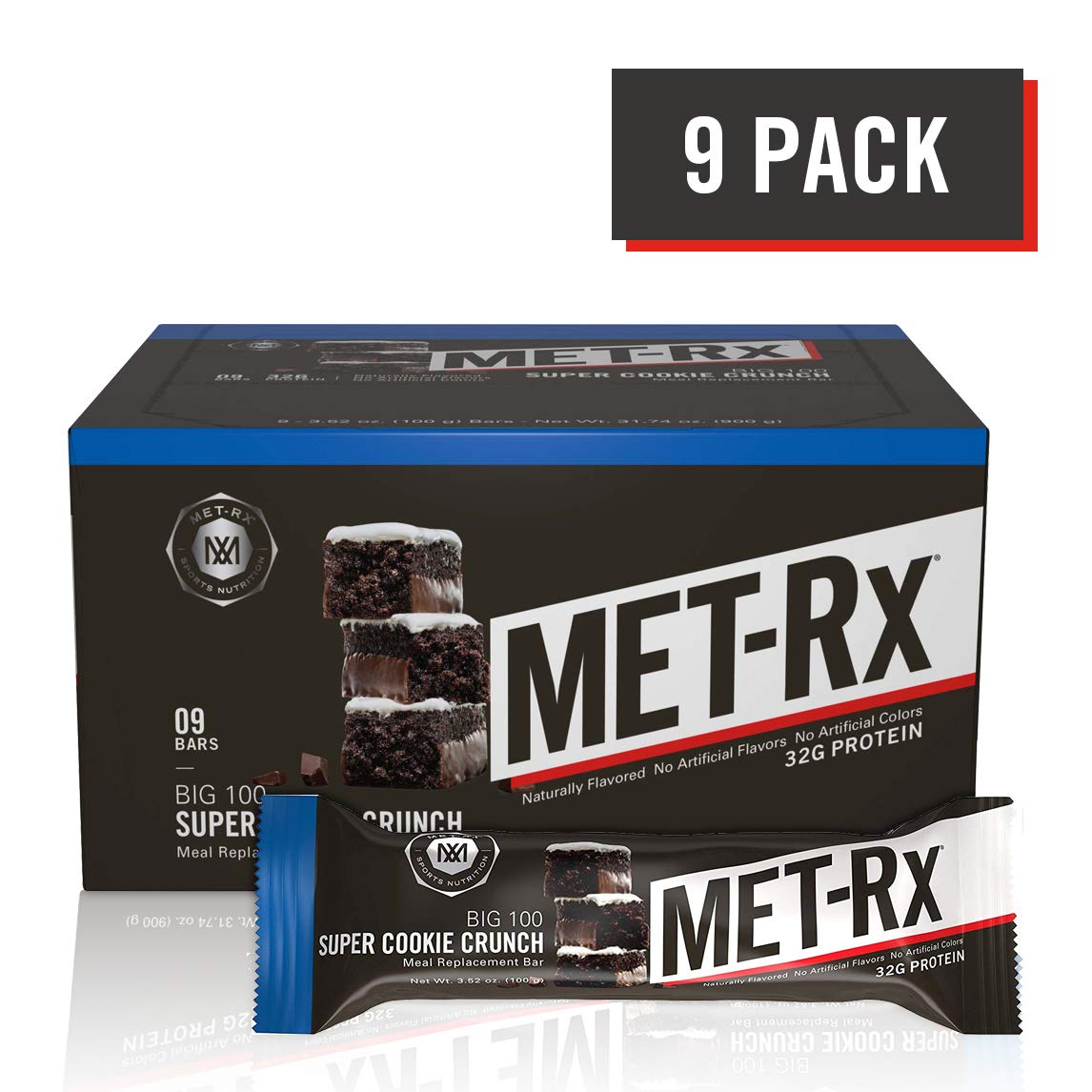 PROTEIN BARS METRx Big 100 Colossal GlutenFree Super Crunch Cookie 9