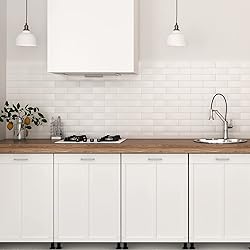 Ravinte 10 Pack Square Bar Kitchen Cabinet Handles
