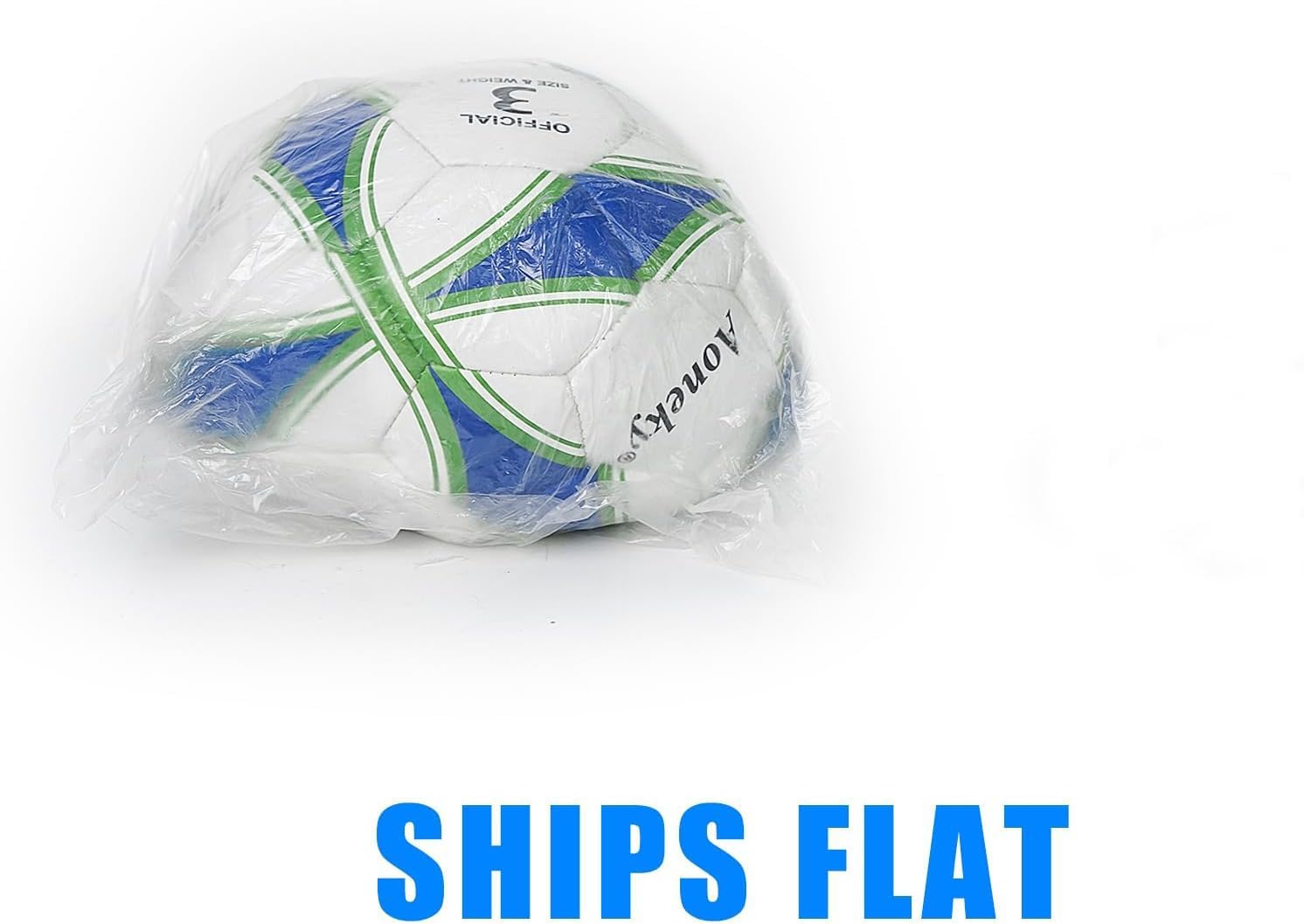 Aoneky Soccer Ball with Pump