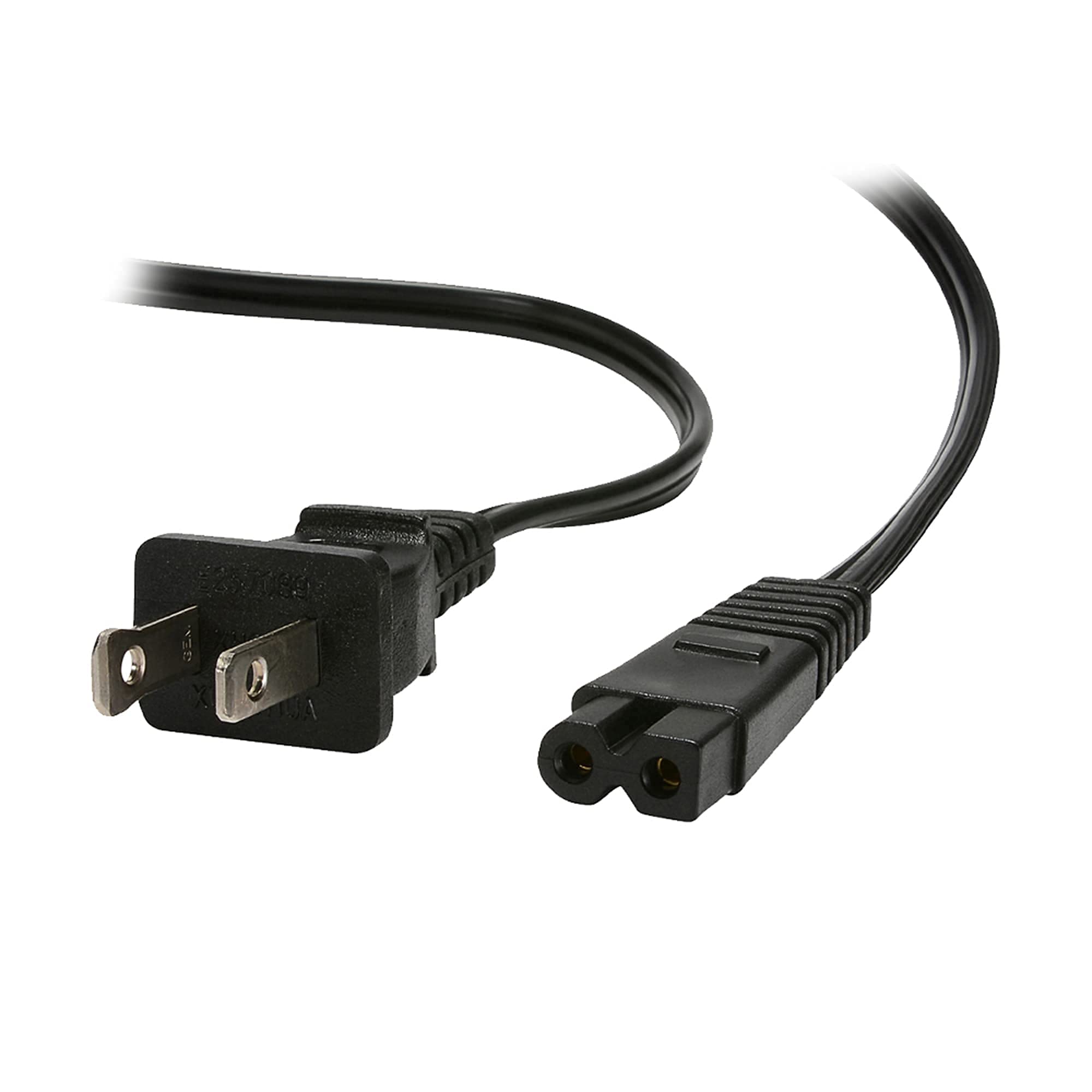 Photo 1 of 10-ft Replacement Polarized Power Cord, Works with VIZIO and Hisense TVs, DirecTV, Verizon, and Comcast Cable Boxes, VIZIO and Sanyo Soundbars, Blu-Ray and DVD Players,