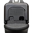Milspin Slide Back Plate Compatible with Glock Gen 1-5 | American Flag | Veteran Made in USA I CNC Milled (Blacked Out (on Stainless Steel), Models G17-G41, G45)