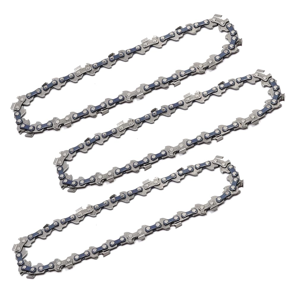 KtbeYTi 3 Piece Mini Chainsaw 4 Inch 28TG Chain Replacement Saw Chain Small Chain Saw Chain for Cutters of Branches in The Garden
