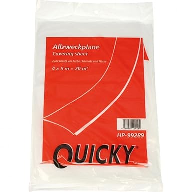 Quicky HP-99289 Allzweckplane, 4 m x 5 m
