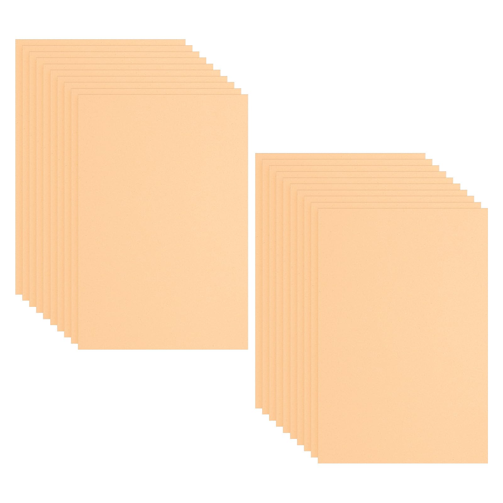 PATIKIL 20 Pack EVA Foam Sheets, 12" x 8" 2mm Thick Foam Sheets Crafts Foam Paper for Craft Classroom Bulletin Board Decor Scrapbooking DIY Cosplay Costume, Light Khaki