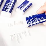 Jc.upin 10 Pcs Erasers White Latex Free Plastic Rubber Multipack view 5