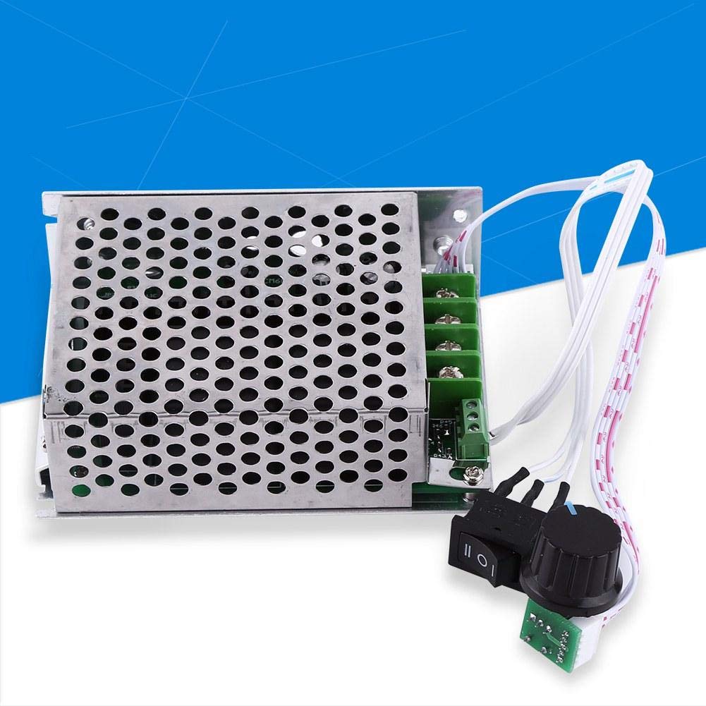 Keenso Motor Speed Controller, PWM DC Motor Governor, Dual Direction Switch, Forward And Reverse Control, DC 10V-50V, 40A - Image 5