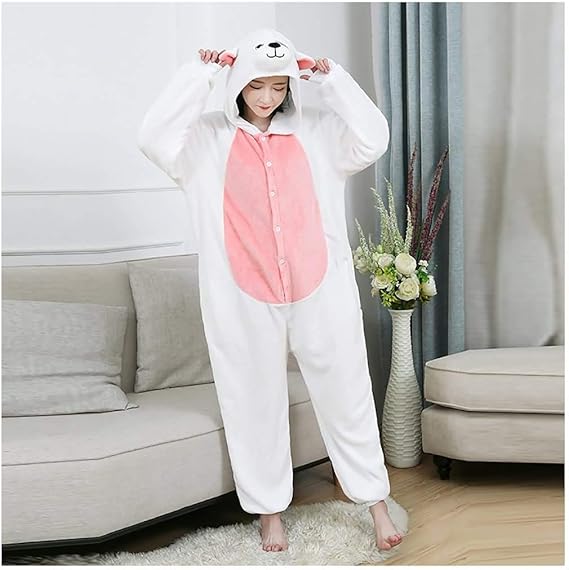 Amazon Co Jp パジャマ ルームウェア レディース オールインワン ナイトウェア 部屋着 セットアップ きぐるみ 大人 女性 可愛い かわいい 秋 冬 おしゃれ 猫 バレンタイン 誕生日 プレゼント 69 服 ファッション小物