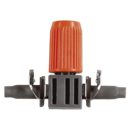 Gardena Micro-Drip-System Regulierbarer Reihentropfer, für Pflanztröge mit unterschiedlichem Wasserbedarf, einfache Reinigung