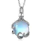 Zunxinsan Octopus Necklace 925 Sterling Silver Octopus Jewelry Sea Animal Jewelry Gifts for Women
